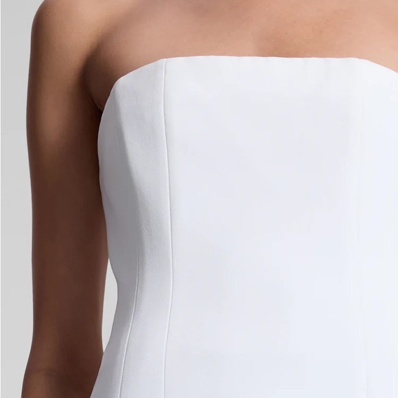 ALC Elsie Mini Dress Size 4 White - Picture 3 of 9